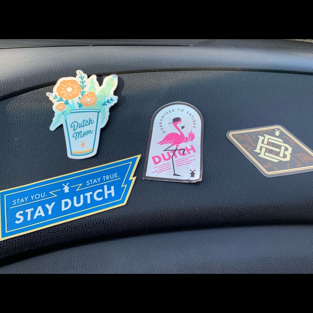 Dutch bros stickers